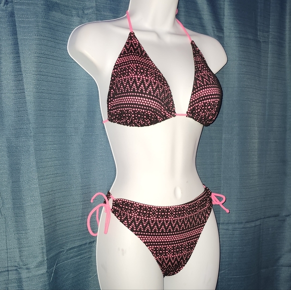 OP Other - OP | Neon Pink & Black Swim Set